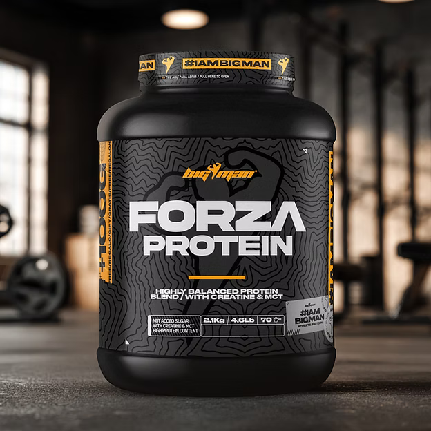 FORZA PROTEIN POWDER 2.1KG+ 100g Free, Big Man, Power protein, Chocolate, Cookie