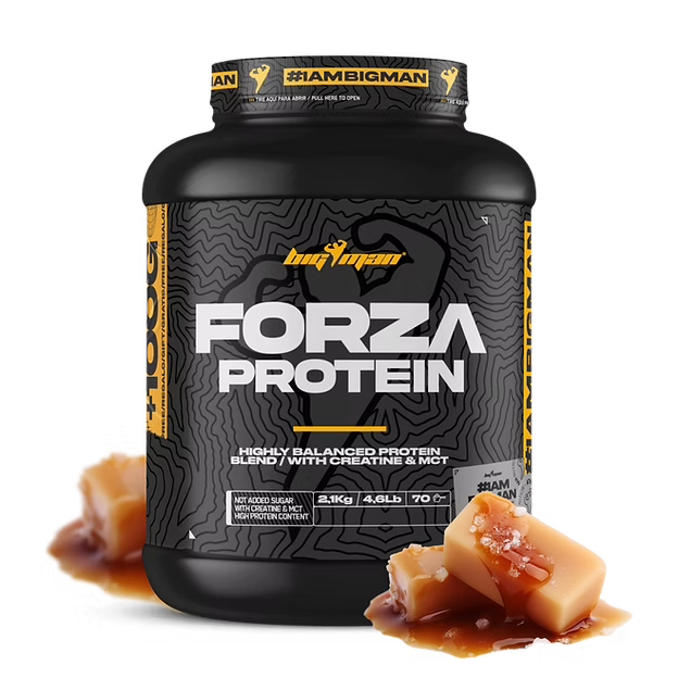 FORZA PROTEIN POWDER 2.1KG+ 100g Free, Big Man, Power protein, Chocolate, Cookie