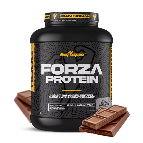 FORZA PROTEIN POWDER 2.1KG+ 100g Free, Big Man, Power protein, Chocolate, Cookie