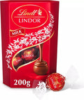 Lindt Lindor Milk Chocolate Truffles – 200g Box (Approx. 16 Balls) – Smooth Fill - Ecotrade Goods Limited