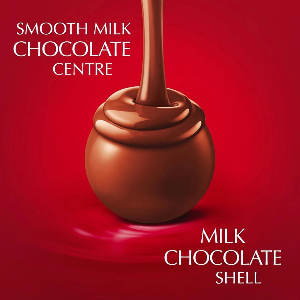 Lindt Lindor Milk Chocolate Truffles – 200g Box (Approx. 16 Balls) – Smooth Fill - Ecotrade Goods Limited