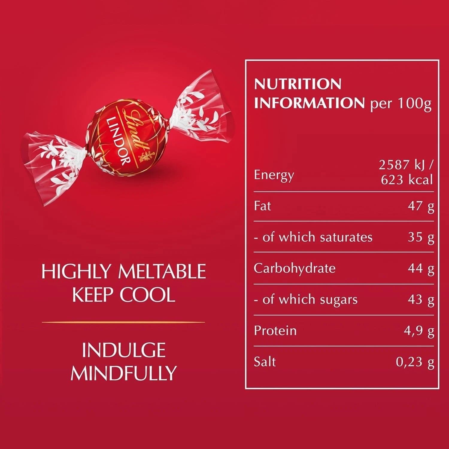 Lindt Lindor Milk Chocolate Truffles – 200g Box (Approx. 16 Balls) – Smooth Fill - Ecotrade Goods Limited
