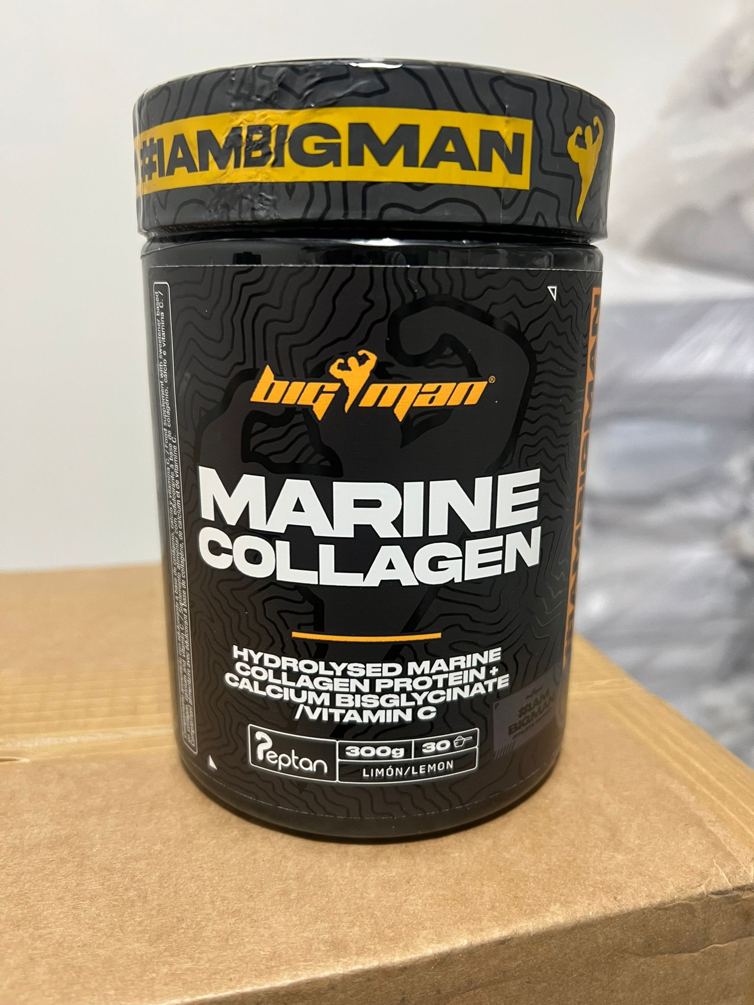 MARINE COLLAGEN Peptan® 300g Lemon Flavour,30 Servings - Ecotrade Goods Limited