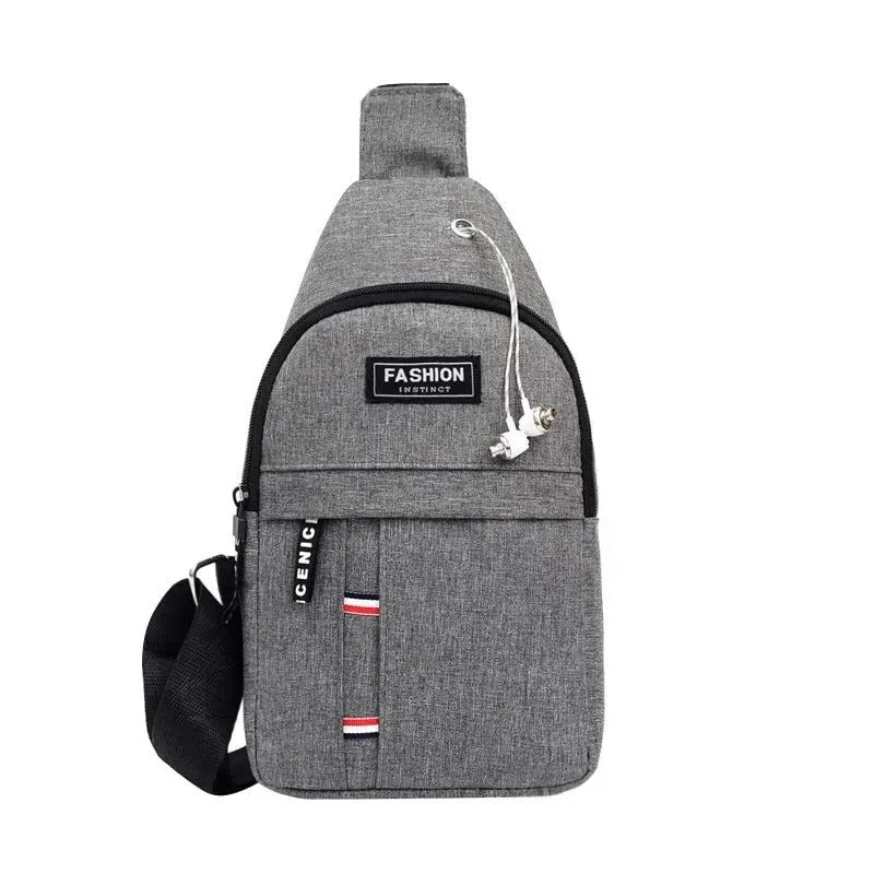 Men’s Waterproof Large Capacity Fanny Pack – Adjustable Strap men shoulder bag - Ecotrade Goods Limited