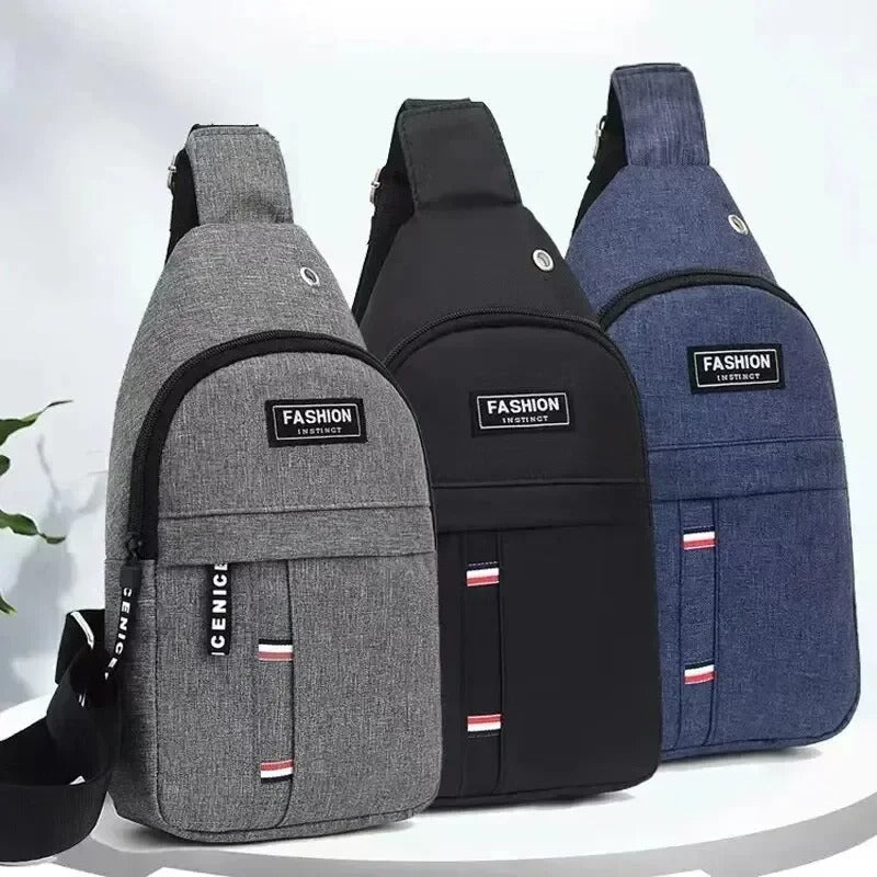 Men’s Waterproof Large Capacity Fanny Pack – Adjustable Strap men shoulder bag - Ecotrade Goods Limited