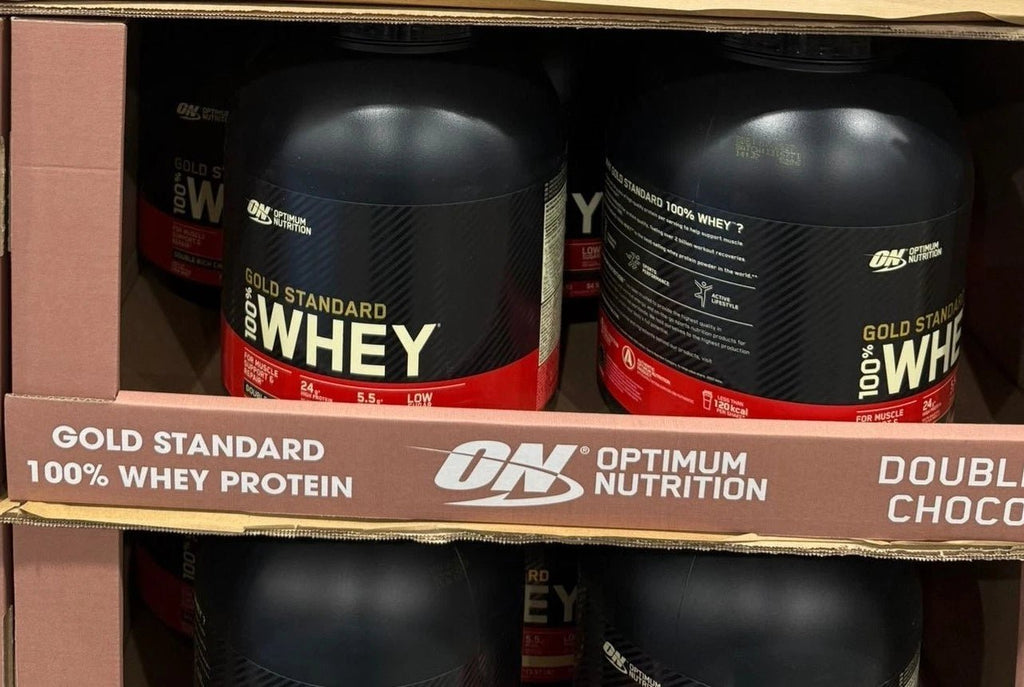 Optimum Nutrition Gold Standard 100% Whey Protein Powder | 24g Protein | Chocolate 1.67kg & Vanilla 1.62kg - Ecotrade Goods Limited