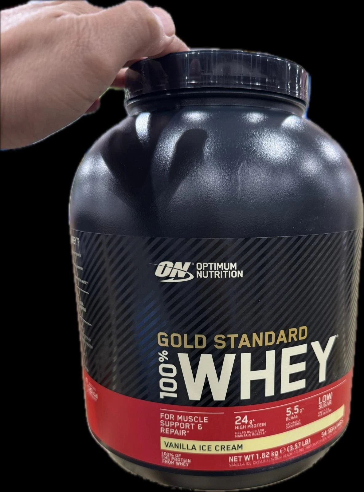 Optimum Nutrition Gold Standard 100% Whey Protein Powder | 24g Protein | Chocolate 1.67kg & Vanilla 1.62kg - Ecotrade Goods Limited